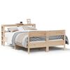 vidaXL Cadre de lit sans matelas 135x190 cm bois de pin massif