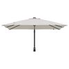 vidaXL Parasol de jardin Sable 248,5 x 247,5 x 160 cm