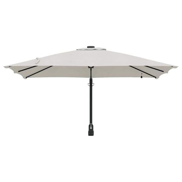 vidaXL Parasol de jardin Sable 248,5 x 247,5 x 160 cm