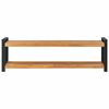 vidaXL banc avec stockage Marron 160 x 30 x 50 cm Bois de teck solide