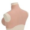 vidaXL Plastron en silicone naturel coupe H