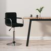 vidaXL Tabouret de bar Noir Tissu