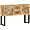 vidaXL Buffet 110x30x74 cm Bois de manguier brut