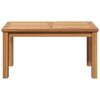 vidaXL Table basse Marron 70 x 40 x 36 cm Bois de teck solide