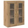 vidaXL Haut Armoire 2 pcs Ch&ecirc;ne artisanal Bois d'ing&eacute;nierie
