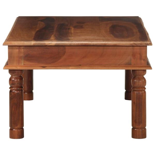 vidaXL Table basse 110x60x40 cm bois massif d'acacia