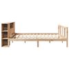 vidaXL Lit biblioth&egrave;que sans matelas 180x200 cm bois massif de pin