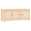 vidaXL Armoire &agrave; chaussures 110x38x45,5 cm Bois de pin massif
