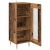 vidaXL Buffet Bois ancien 34 x 34,5 x 90 cm Bois d'ing&eacute;nierie