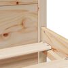 vidaXL Cadre de lit avec t&ecirc;te de lit sans matelas 120x190 cm