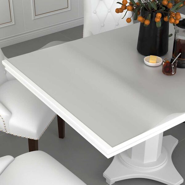 vidaXL Protecteur de table mat 70x70 cm 1,6 mm PVC