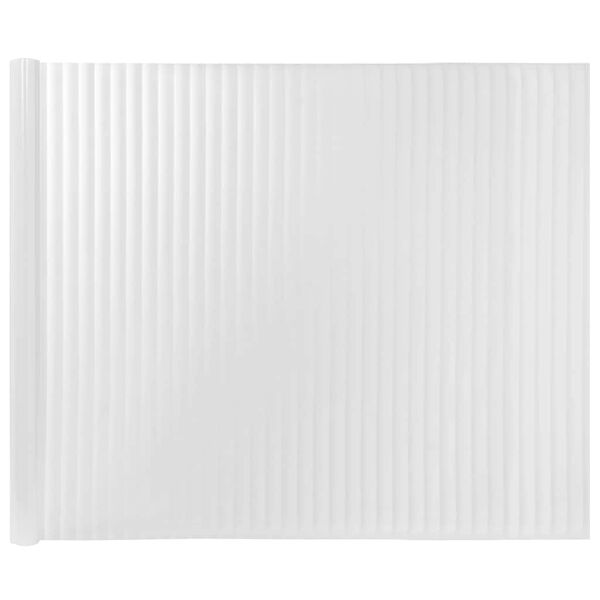 vidaXL Films pour fen&ecirc;tre 4 pcs d&eacute;poli motif &agrave; rayures PVC