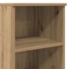 vidaXL Buffet haut chêne artisanal 36x35,5x103,5 cm bois d'ingénierie