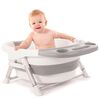Bo Jungle Baignoire b&eacute;b&eacute; B-Foldable Gris et blanc