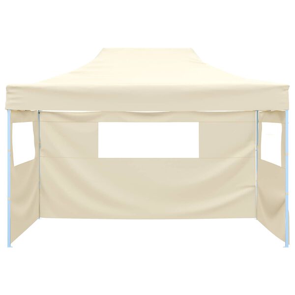 vidaXL Tente de f&ecirc;te Cr&egrave;me 280 x 410 x 315 cm Tissu Oxford