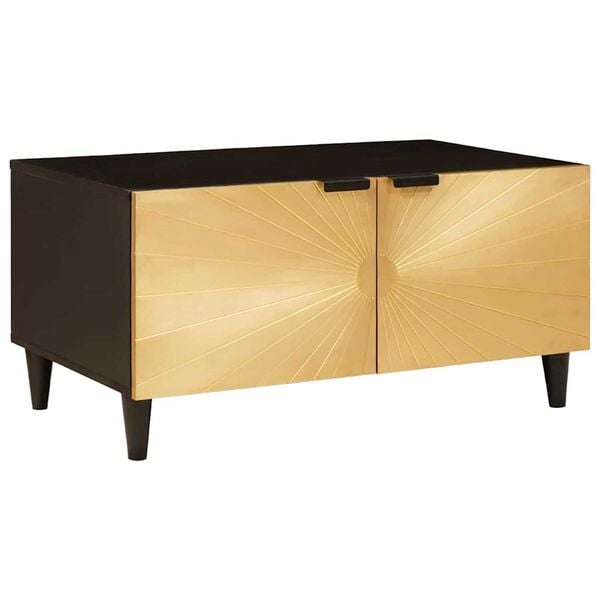 vidaXL Table basse 80 x 50 x 40 cm Bois de mangue massif