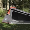 vidaXL Tente de camping tunnel 2 personnes gris et orange imperm&eacute;able