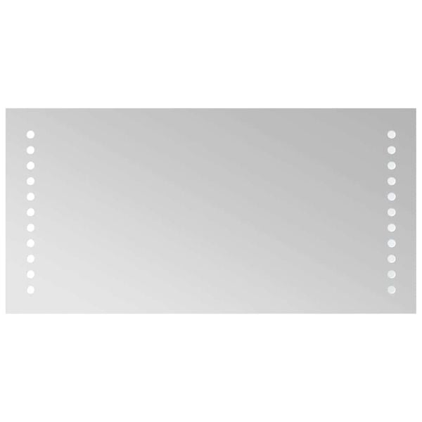vidaXL Miroir de salle de bain &agrave; LED 40x20 cm