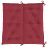 vidaXL Coussin de banc de jardin rouge bordeaux tissu oxford
