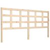 vidaXL T&ecirc;te de lit 185,5x4x100 cm Bois massif de pin