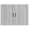 vidaXL Armoire murale de cuisine Porto sonoma gris bois d'ing&eacute;nierie