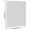 vidaXL Moustiquaire magnétique pour fenêtres blanc 100x120 cm