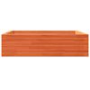vidaXL Jardini&egrave;re cire marron 90x90x23 cm bois de pin massif