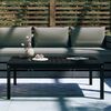 vidaXL Table de jardin noir 121x82,5x45 cm bois massif de pin