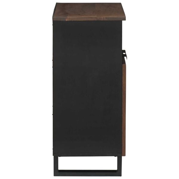 vidaXL Buffet Marron 60 x 33 x 75 cm bois de manguier massif