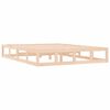 vidaXL Cadre de lit sans matelas 120x200 cm bois massif