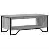 vidaXL Table basse sonoma gris 100x51x40 cm bois d'ing&eacute;nierie