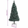 vidaXL Sapin de No&euml;l artificiel pr&eacute;-&eacute;clair&eacute; avec set de boules 120 cm