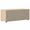 vidaXL Meuble TV VISNES ch&ecirc;ne sonoma 100x40x38 cm bois d'ing&eacute;nierie