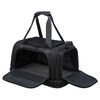 TRIXIE Cage de transport a&eacute;rien pour chiens Plane 44x28x25 cm Noir