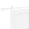 vidaXL Porte coulissante ORKDAL Blanc 61 x 198,5 cm Pin massif