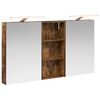 vidaXL Ensemble de Meubles de Salle de Bain 3 pc 110 x 10,5 x 60,5 cm