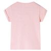 T-shirt pour enfants rose clair 128