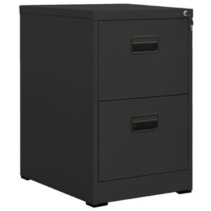 vidaXL Classeur Anthracite 46x62x72,5 cm Acier
