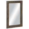 vidaXL Miroir de salle de bain gris 50x3x70 cm bois de manguier massif
