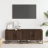 vidaXL Meuble TV chêne marron 122x34x41 cm bois d'ingénierie