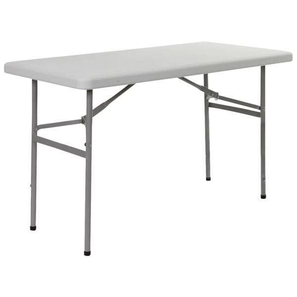 Red Mountain Table pliable Acier Blanc