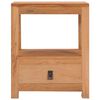 vidaXL Table de chevet 40x30x50 cm bois de teck massif