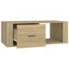 vidaXL Table basse Chêne sonoma 100x50,5x35 cm Bois d'ingénierie