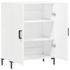 vidaXL Buffet blanc 69,5x34x90 cm bois d'ing&eacute;nierie