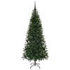 vidaXL Sapin de No&euml;l artificiel avec 300 LED Vert 180 cm PE et PVC