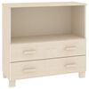 vidaXL Buffet HAMAR Marron miel 85x35x80 cm Bois massif de pin