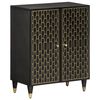 vidaXL Armoire lat&eacute;rale 60x33x75 cm bois massif de manguier