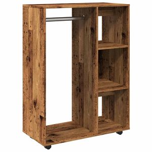 vidaXL Garde-robe vieux bois 80x40x110 cm bois d'ingénierie