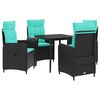 vidaXL Ensemble de Tables Basses 5 pc