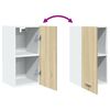 vidaXL Armoire suspendue "Lyon" Ch&ecirc;ne Sonoma 29,5 x 31 x 60 cm Bois d'ing&eacute;nierie